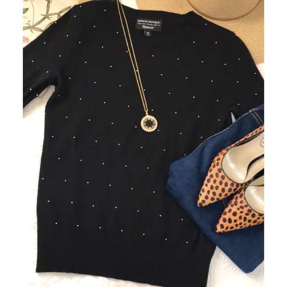 Banana Republic Filpucci beaded Sweater - Picture 6 of 11